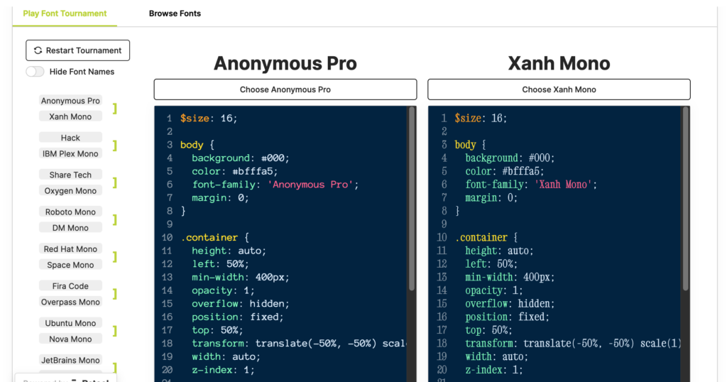 coding-font-tournament